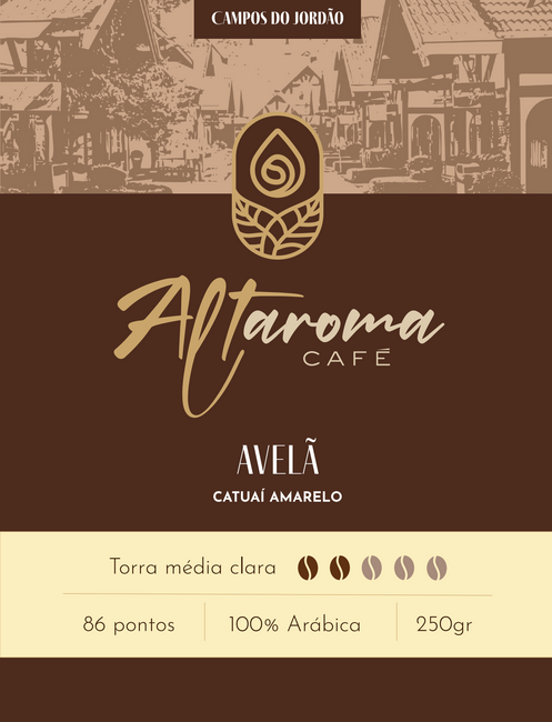 Café Especial Avelã Grão