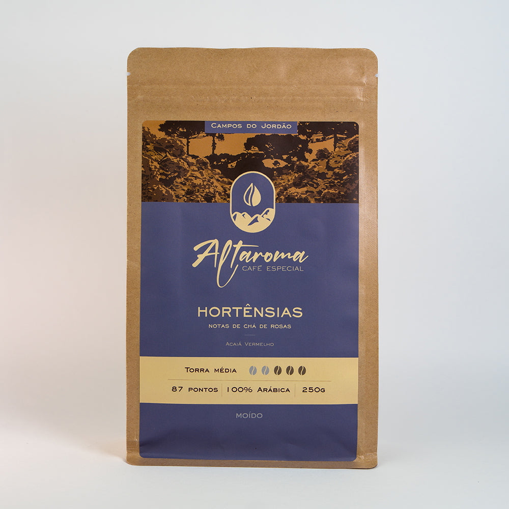Café Especial Chá de Rosas Hortênsias 250g